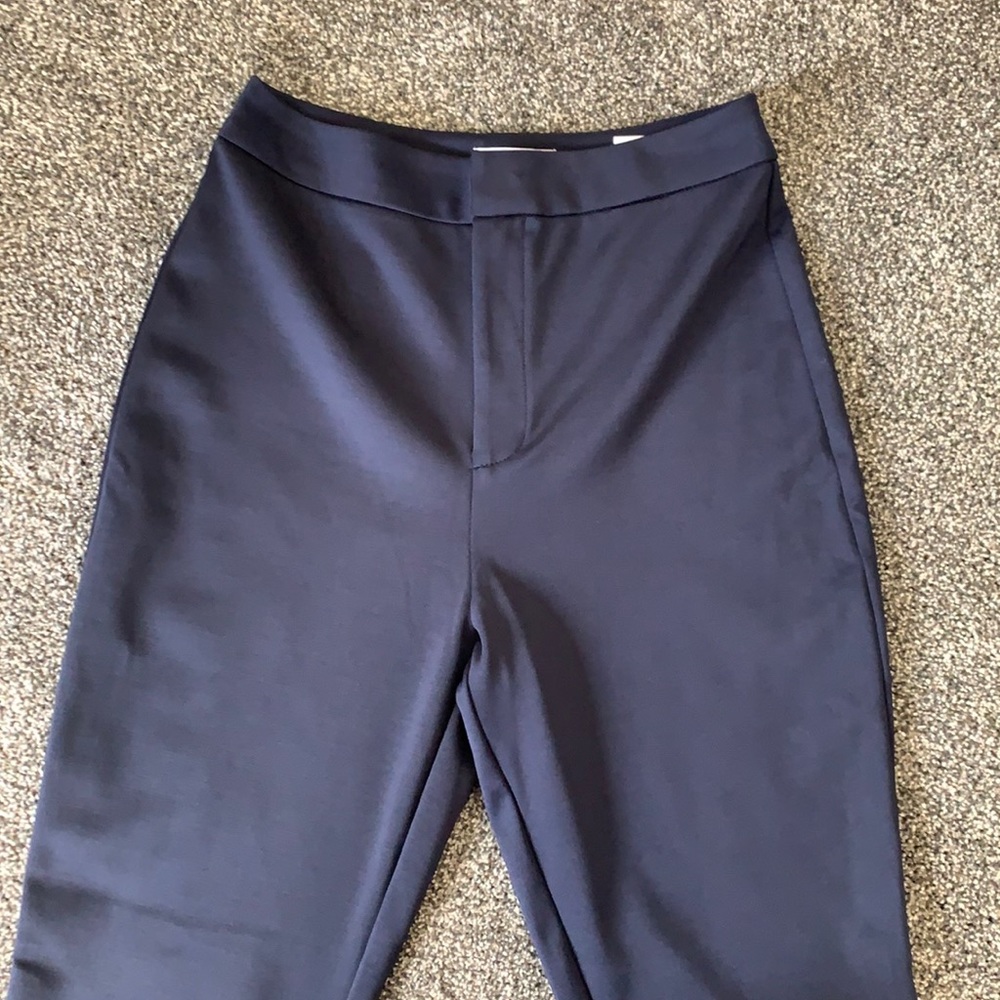 Express x LadyGang High Waisted Slit Front Ankle Pant